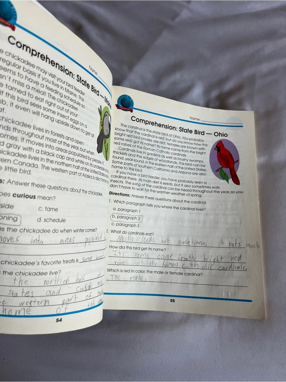 Master Skills Reading Comprehension Grade 3 Workbook ISBN 156189043X